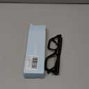 livho Oversized Eyewear Frame for Woman and Men - Rectangle Fashion Glasses for Computer, Chic Preppy Frame (*Coco Tortoise)