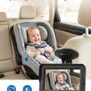 Baby Car Camera, Backseat Baby Monitor for Car, 1080P HD Rear-Facing Infant Camera, See Baby Without Turning Around, Night Vision, 120° Wide View, Easy Install, Stable & Anti-Glare Display