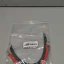 2 AWG Battery Cable 2 Gauge Battery Inverter Cables with 3/8 in Lugs Pure Copper Power Inverter Wire Set for Solar Marine Boat RV Car Motorcycle (3FT, 1 red +1 black cable)