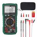 Digital Multimeter, Solar Multimeter, Automotive Multimeter 2000V AC/DC Voltage, 20A AC/DC Current, Non-Contact Voltage Tester TRMS 6000 Smart Burnout-Proof Electrical Tester