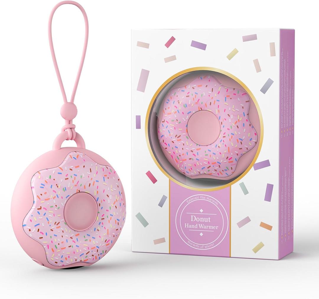 Hand Warmer Rechargeable, TUNISE Portable Heater, 3 Heat Settings, 4000mAh Reusable Portable Pocket Heater,Double-Sided Hot Hands for Raynaud's, Golf,Hunting, Stocking Stuffers