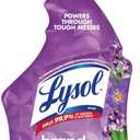 Lysol All Purpose Cleaner Spray, Multi-Purpose Disinfecting Spray, Kitchen & Bathroom Cleaner, Lavender & Cotton Blossom Scent, 32 Fl Oz
