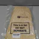 Natural Raffia Table Skirt Luau Grass Table Skirt Raffia Beach Fringe Decoration for Tropical Birthday Party Tiki Bar, Chair Skirt, Deck Skirt, Luau Tropical Hawaiian Party Table Decorations
 (108 x 30 Inch)