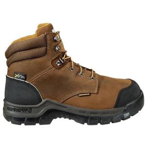 6" RUGGED FLEX WATERPROOF MG COMPOSITE TOE WORK BOOT BROWN
, Size 8,5