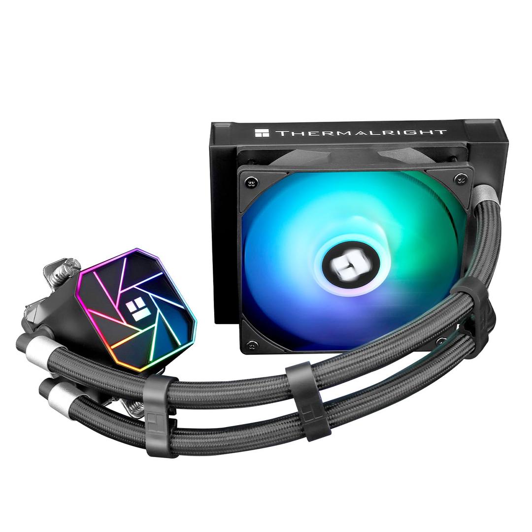 Thermalright Aqua Elite 120 V3 AIO CPU Cooler, 120mm Liquid Cooling, ARGB PWM Fans, Intel LGA1150-1200/AMD AM4-AM5