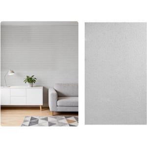 3D Wall Panels - 4PCS 47.2"x23.6" Faux Stone Peel and Stick Wall Covering - MCM Modified Clay Material for Home Art, Accent Brick, Modern Exterior/Interior Decoration, Covering 31 sq.ft