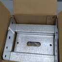 1 PCS 6x6 Post Base for Concrete, Adjustable Aluminum-zinc Plated Steel Deck Post Anchor Base for 5.5x5.5 Wood, Post Base Holder with 1" Standoff for Deck Gazebo Pergola PorchIncludes Screws