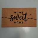 THEODORE MAGNUS Door Mat - Welcome Mat for Front Door with Non-Slip Backing - Durable Coir Doormat - Perfect for Outside Entrance and Entryway Matt - Outdoor/Indoor - Sweet Home - 17" x 30" (1'5" x 2'6" (Rectangular))