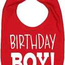 Aiden's Corner Handmade Cute Baby First Birthday Boy Smash Cake Bibs - 1st and 2nd Party Bib