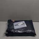 Front Bench Seat Cover for Toyota Pickup 1987-1994, Knitted Fabric with Molded Headrest & Small Shifter Notch, Bottom with Small 2-3 inches Notch - Black