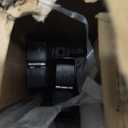 USCNC 24 x 36 Inch A Frame Sign Double-Sided Folding Sandwich Board Heavy Duty Slide-in Sidewalk Signboard for Outdoor Street Advertising Poster(Frame only No white board)