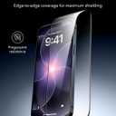 ESR 3 Pack 9H+ Glass for iPhone 17e/iPhone 16e/iPhone 14/iPhone 13/13 Pro Screen Protector, [Military Grade Shatterproof, Armorite Ultra-tough Full Coverage Tempered Glass with UltraFit Tray