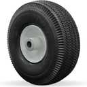105-3471 Front Wheel and Tire Assembly Replacement for Toro TimeCutter Z 4.10/3.50-4/Exmark Quest Z-Turn Riding Mower(1 Pack)