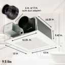 Panasonic WhisperFit Retrofit Ceiling Mount Bathroom Exhaust Fan, 50-80-110 CFM, FV-0511VF1, Medium
