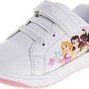 Disney Girls Character Shoes Mickey Minnie Frozen Princess Dora Moana Lilo Stitch Angel Athletic Running Shoes Laceless Sneakers for Girls- 5-10 Toddler 11-13 Little Kid