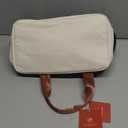 LOVEVOOK Insulated Lunch Bag for Women & Men - Cooler Lunch Tote and Lunch Box for Work and Travel, Black-beige-brown (Large)