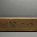 Dowinx Oversized Rocking Camping Chair, Fully Padded Patio Chair with Side Pocket and Carry Bag, High Back Portable Lawn Recliner with Headrest, Support 300 lbs, Blue