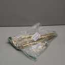 Room Darkening Curtain Rods for Windows, 28 to 53 Inches Splicing Construction Drapery Rod, 1" Adjustable Blackout Wrap Around Curved Curtains Rod, Wall Mounted Ceiling Mounted, Brushed Gold