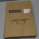 Nature Smile Deluxe Wooden Pants Hangers, Solid Rubber Wood Jeans Skirt Hanger with Black Adjustable Clips and Rotatable Hook Pack of 10 (Natural Varnished)