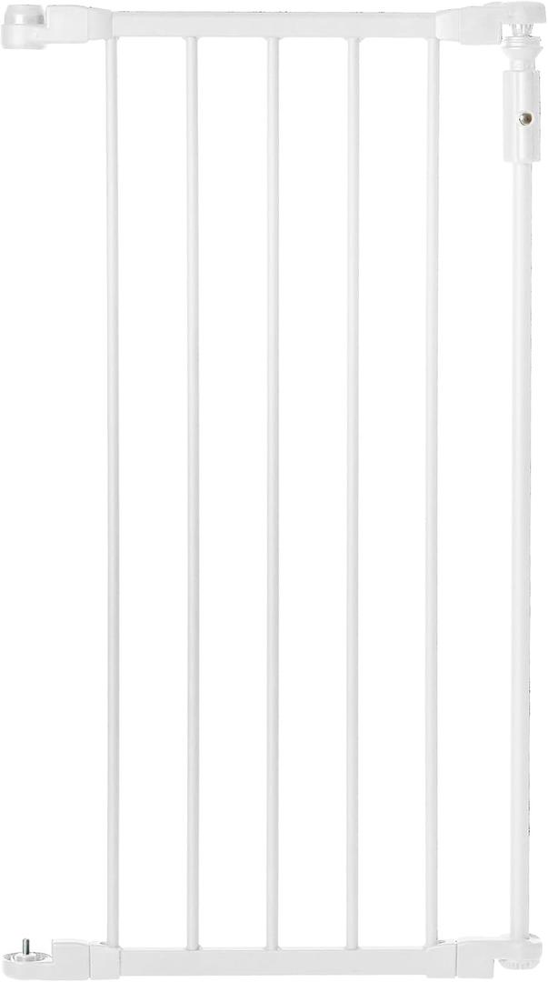 Toddleroo by North States - 6-Bar Extension for Deluxe Décor Gate: 15 Inch Baby Gate Extension - Add Up to 6 Extenders - White