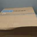 Arden Outdoor Patio Dining Chair Cushion, 20x44, Rain-Proof Seat Pad, Fade-Resistant Outdoor Cushion Sapphire Aurora Blue Stripe (1 Pack)