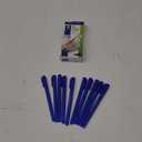 TRU RED Staples Quick Dry Gel Pen, Medium Point, 0.7mm, Blue, 24/Carton (TR54481VS)