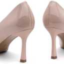 Herstyle Pointed Toe Pumps for Women, Closed Toe 3 Inch Stiletto High Heels, Comfortable Work Office Dress Shoes, Classic Pumps for Wedding, Party, Size 6