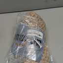 RESARE Waffle Bath Mat, Super Absorbent Non Slip, Machine Washable, Ultra Soft Boho Bath Rugs with Tassels, Upgraded Bordered Design, 17"x24" Brown