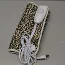 Deepsoon Heating Pad,Electric Heating Pads for Back,Neck,Moist Heating Pad for Abdomen Shoulder Knee Legs,Dry/Moist Heat&Auto Shut Off,Mother's Day Birthday for Men and Women,Leopard Print,24x12 Inch