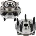 DRIVESTAR 513223 Front Wheel Hub & Bearing Assembly for Ford 500/Freestyle/Mercury Montego 2005 06 07, 08-09 for Ford Taurus/Taurus X/Mercury Sable(5 Lugs w/ABS)(Pair)