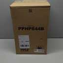 Pyle 400W Portable Bluetooth PA Loudspeaker - 8 Subwoofer System, 4 Ohm/55-20kHz, USB/MP3/FM Radio/  Mic Inputs, Multi-Color LED Lights, Built-in Rechargeable Battery w/ Remote Control -PPHP844B