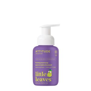 ATTITUDE Foaming Hand Soap for Kids, EWG Verified, Dermatologically Tested, Plant- and Mineral-Based Ingredients, Vegan, Vanilla & Pear, 10 Fl Oz, Pack of 2 