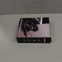 JIAMQISHI USB Headset with Microphone for PC, On-Ear Computer Laptop Headphones with Noise Cancelling Microphone in-line Control for Home Office Online Class Skype Zoom (USB+3.5mm, Black)