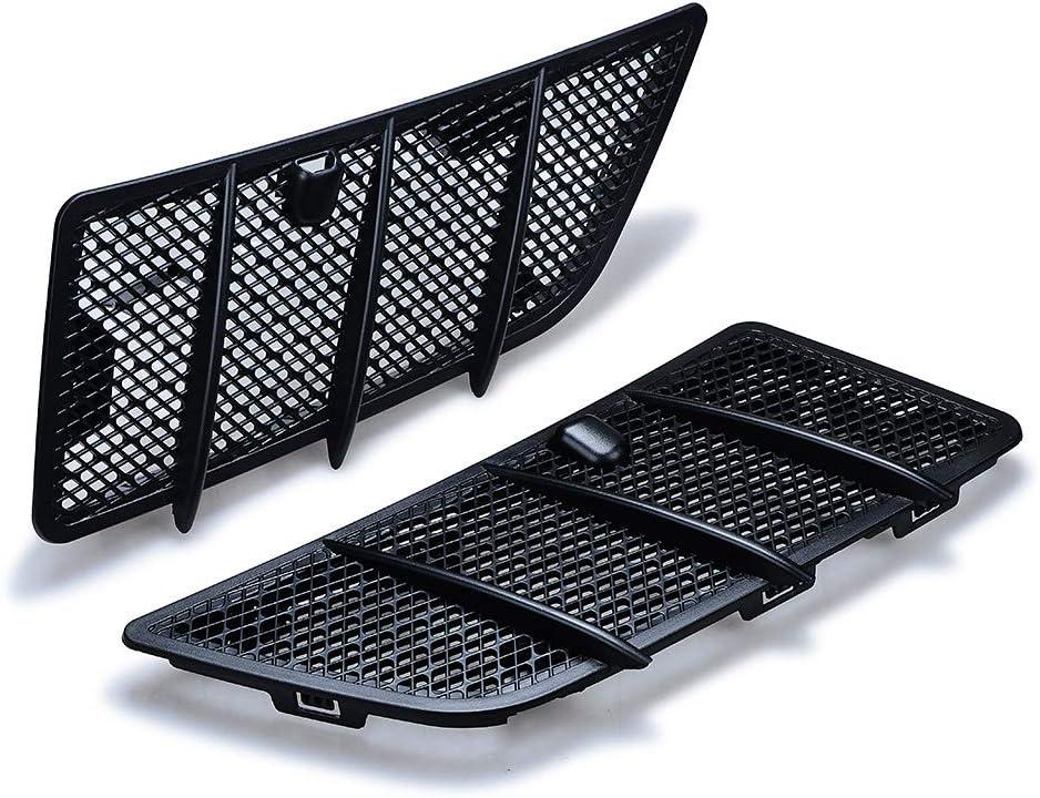 Left Right Hood Air Vent Covers Compatible with 08-11 Mercedes W164 ML350 ML450 ML550 ML63 AMG GL320 GL350 GL450 GL550