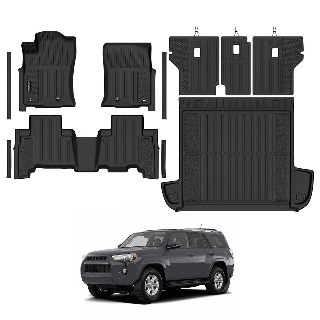 Tongama All Weather TPE Floor Mat Set for 2023-2025 2026 Honda Pilot