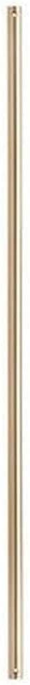 Maxim Lighting STR06212NAB-DC Accessory - Extension Stem-0.62 Inches Wide, Down Rod Length: 12 Inch, Finish Color: Natural Aged Brass