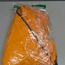 LeleTail Medium Dog Jacket with Zipper, Hunter Orange Dog Coats for Medium Dogs, Warm Waterproof Winter Snow Puffer Vest for French Bulldog, Boston Terrier, Cocker, Beagle, Orange M