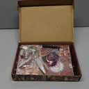 Autumn Cottage Book Nook Kits for Adults - Cozy Woodland 3D Puzzle with LED | Fall Leaves & Puppy Diorama | Mindful Gifts for Book Lovers (Orange)