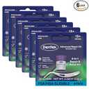 DenTek Temparin Max Dental Repair Kit, for Pain Relief & Temporary Repair, Pack of 6 Kits, 13+ Repairs per Kit