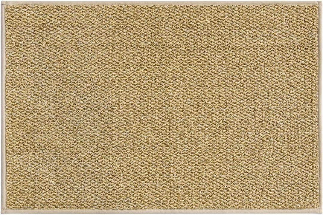 Artoid Mode Camel Machine Washable Non Slip Doormat,Soft Absorbent and Stain Resistant Kitchen Rugs for Sink Hallway Bathroom and Laundry 24x36 Inch
