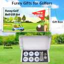Fancy Land Funny Golf Ball Gift for Dad Golfers Grandfather Birthday Christmas Bulk Funny Gifts