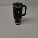 Hydro Flask 40 Oz Travel Tumbler with Handle, Lid and Straw - Insulated Stainless Steel in Black