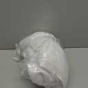 AmazerBath 78 Inch Shower Curtain Fabric, Waffle Shower Curtain 72x78 Inches, Long Shower Curtain White Heavy Duty Hotel Quality Bathroom Shower Curtains