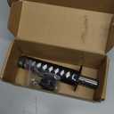 Samurai Sword Shift Knob, 7.9 Inch Short Gear Shifter Swords Protective Cover with 4 Adapters, Universal Shift Gear Lever for Manual & Most Automatic Transmission Cars (Black & White)