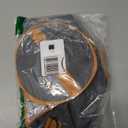 XINGNIAO Japanese Style Round Bento Bag, Large Capacity Insulated Waterproof Lunch Tote Lunch Bag (Orange)