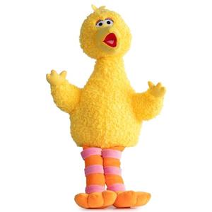 Jay Franco Sesame Street Plush Pillow Buddy - Soft Plushie Stuffed Pillow, 22 Inches, Yellow - Big Bird