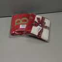 2 x HYTENSUN Letter Christmas Stockings 15.6 Inches Monogram Red Velvet with Bell Xmas Stockings Classic Personalized Stocking Decorations for Family Holiday Season Decor (Sod023rdd)