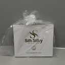 SilkSilky 100% Mulberry Silk Pillowcase - Pure 22 Momme High-Grade 6A Fibers for Hair & Skin, Envelope Closure, Natural, Organic, Breathable & Cooling Pillow Case (King, White)