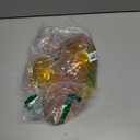 HKSZEH 12 Pcs Pink Plastic Ribbed Coupe Glasses Detachable 7oz Flower Cocktail Glasses Modern Wavy Plastic Cocktail Coupes Disposable Martini Glasses Mimosa Glassware champagne goblets (12, PInk)