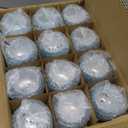 Homemory 24 Pcs Blue Votive Candle Holders, Round Mercury Glass Candle Holder, Tealight Candle Holders for Table Centerpieces, Baby Showe, Anniversary, Wedding, Home Decor, Halloween, Christmas